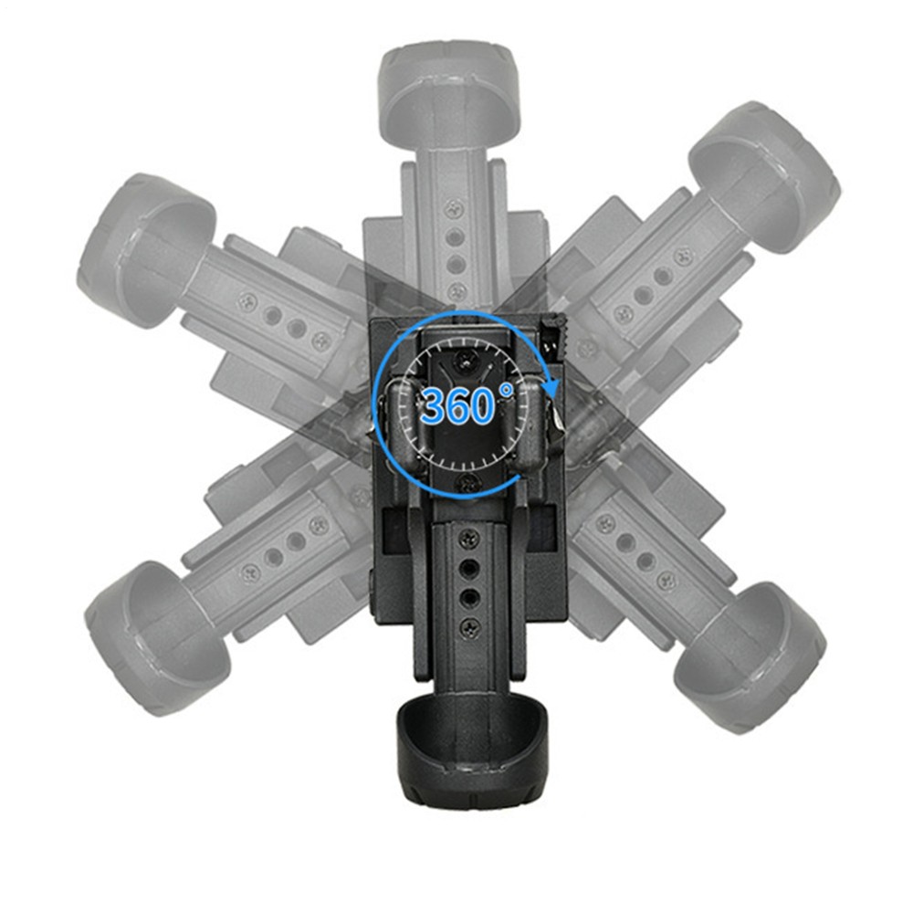 Flashlight Holster 360° Rotatable Torch Case Quick Release Flashlight Holder