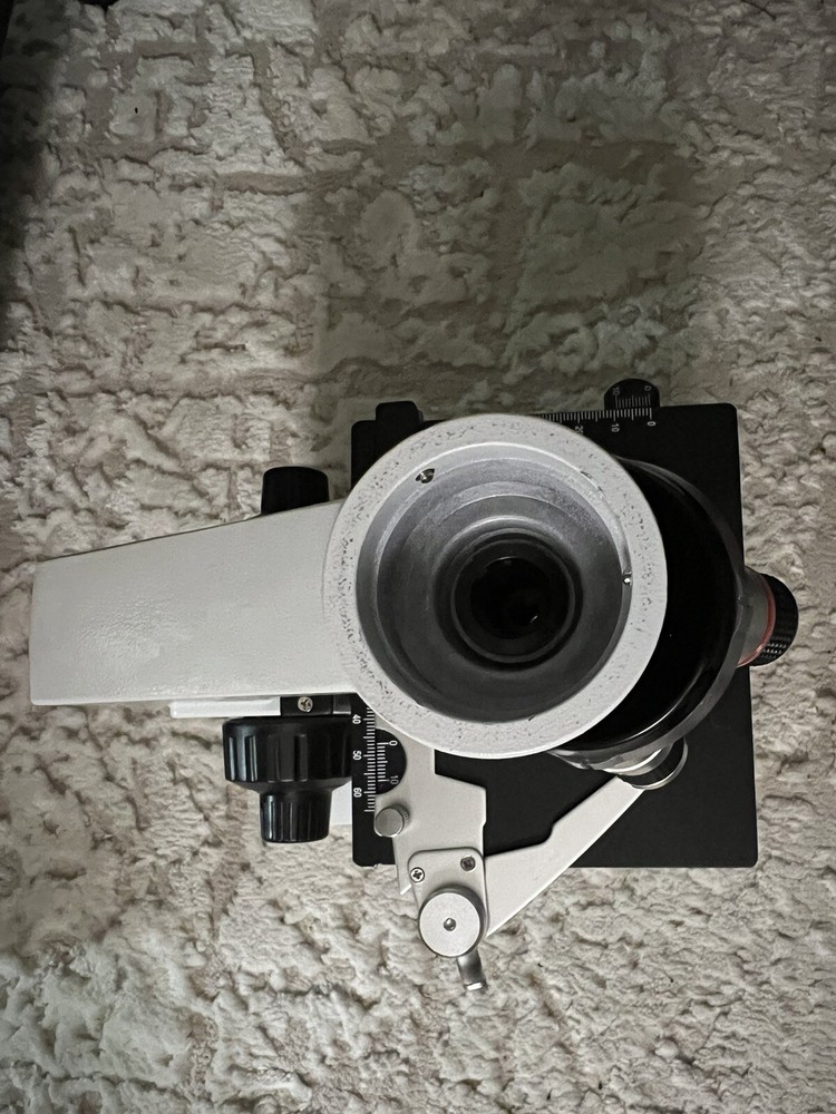 Professional Binocular Microscope with Double Layer Stage Abbe Condenser “READ”