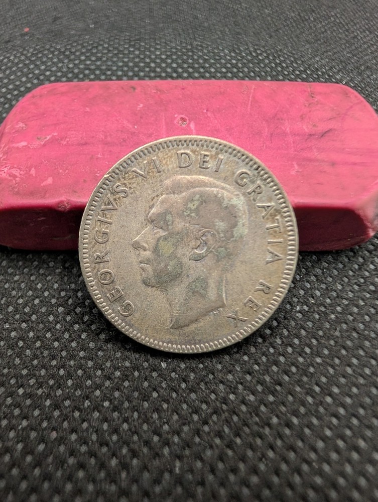 Canada 1948 25 Cent, Silver