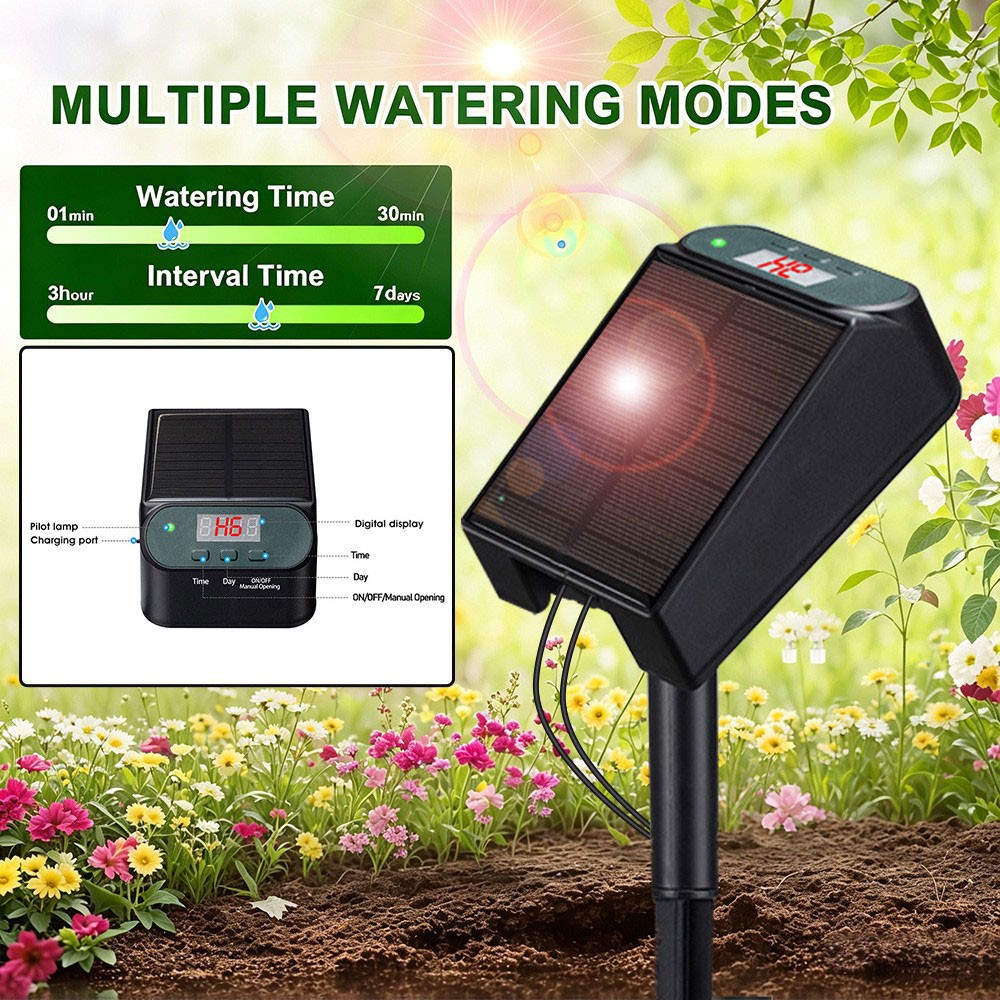 Solar Irrigation System Plant Watering Automatic Automatic System Set NEW