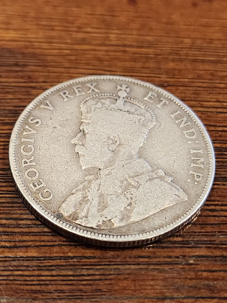 1911 Canada 50 Cents Silver Coin