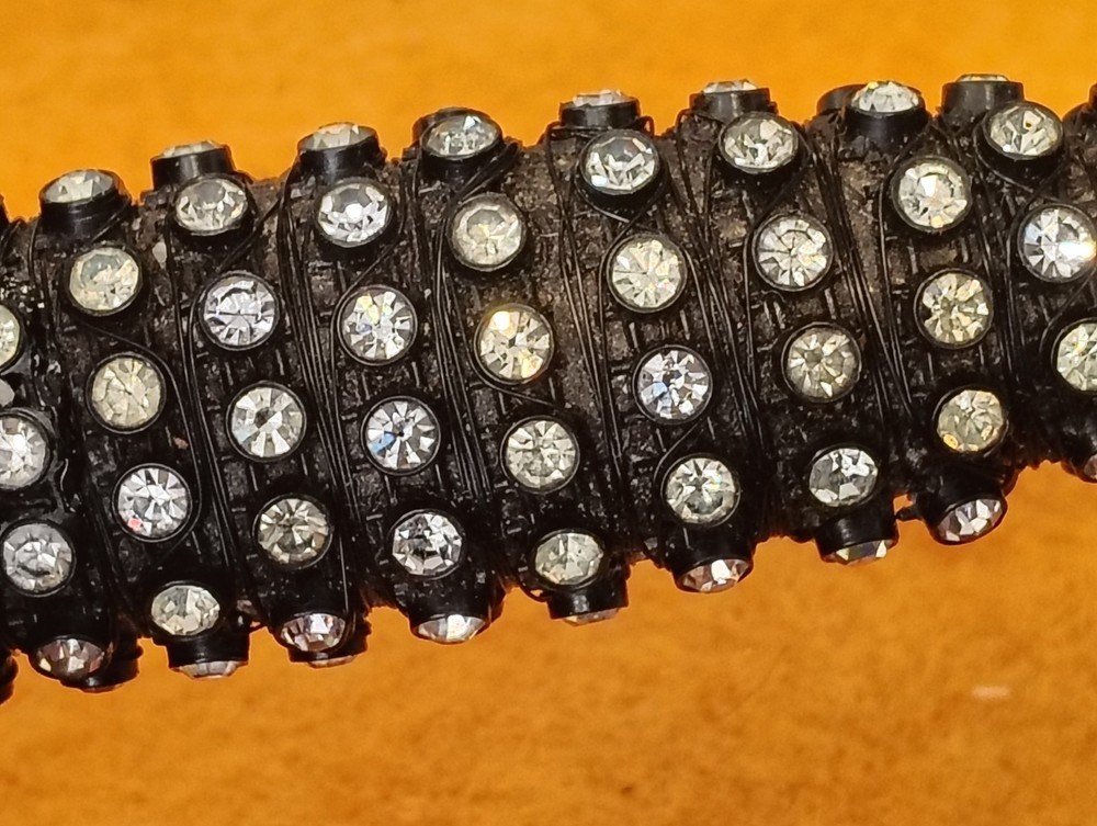Hirschkrone, Solingen Germany, Presentation Dagger, Rhinestone Encrusted Handle