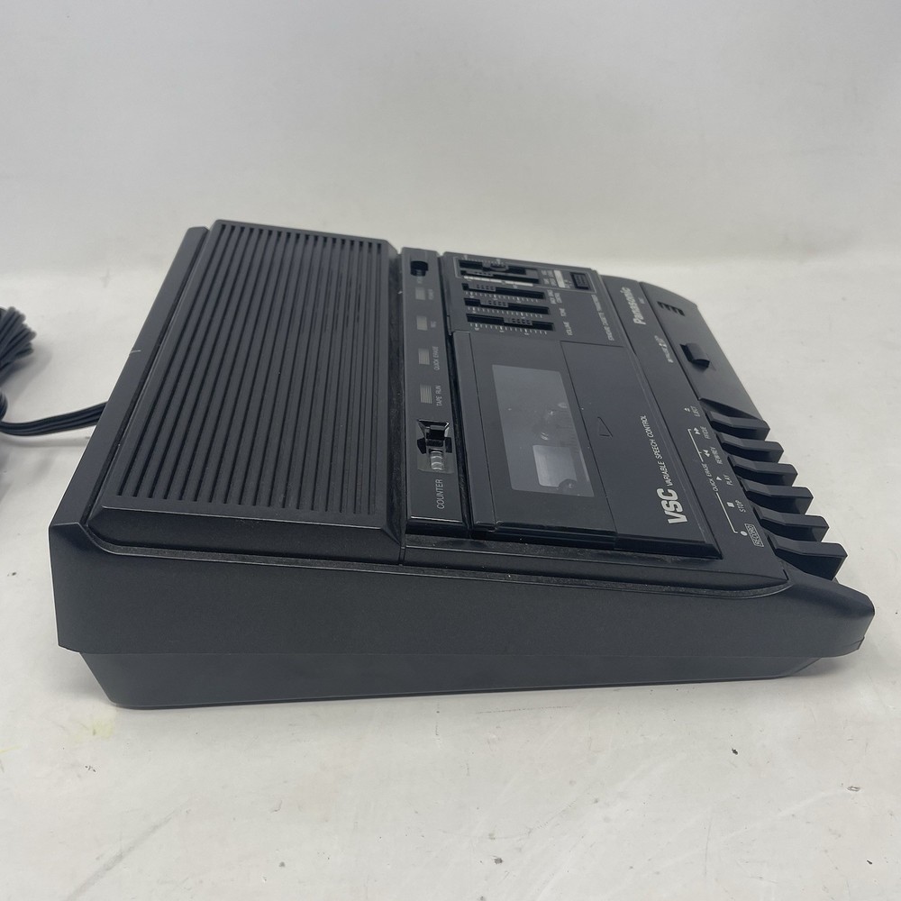 Panasonic RR-830 VSC Variable Speech Control Cassette Transcriber with Pedal