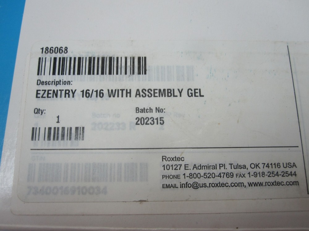 ROXTEC EZENTRY 16/16 Cable Entry Seal and Frame Kit EZ00000001616