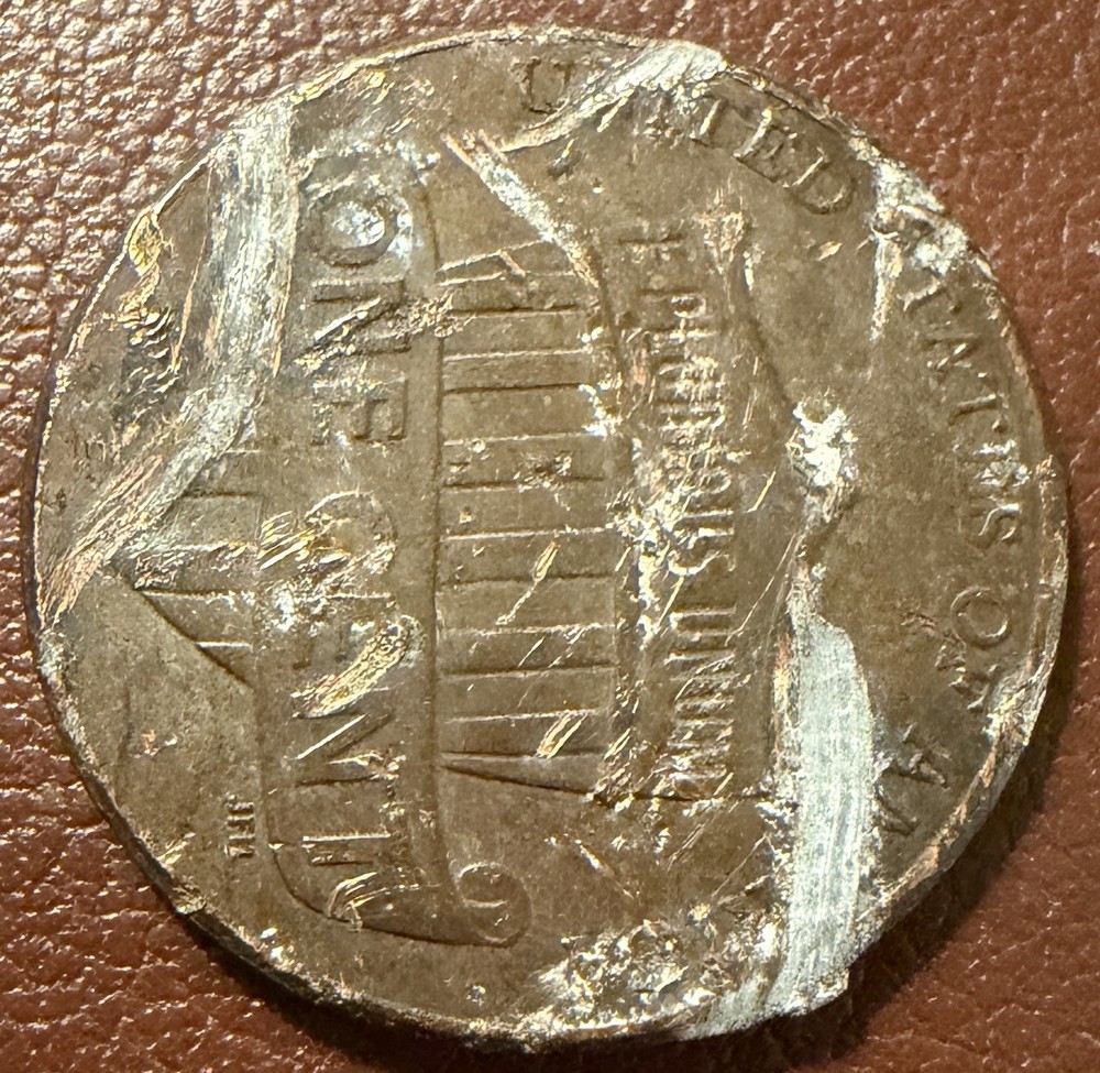 20?? P Lincoln Shield Penny With Errors (#394)