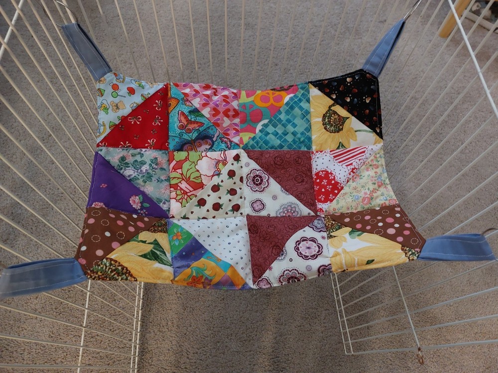 Ferret Patch Quilted Hammock - 12"x17"
