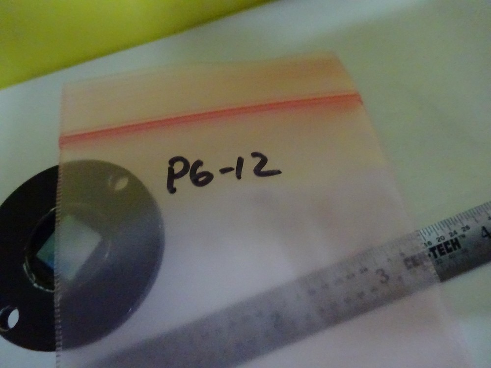 OPTICAL MOUNTED PRISM MICROSCOPE OPTICS AS IS BIN#P6-12