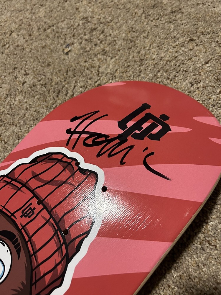 RARE Hopsin AUTOGRAPHED Skateboard Deck Undercover Prodigy