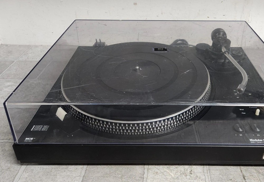 MCS 6601 Direct Drive Automatic Turntable (READ)
