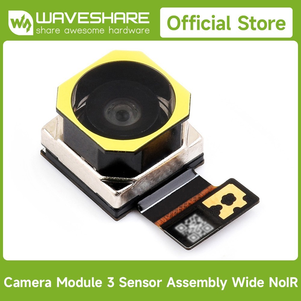 Official Raspberry Pi Camera Module 3 Sensor Assembly, Auto-focus, IMX708 Sensor