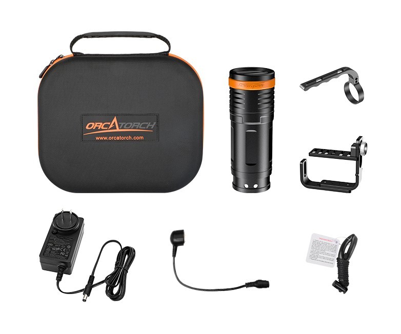 OrcaTorch D920 5000 Lumens Tech Scuba Dive Light