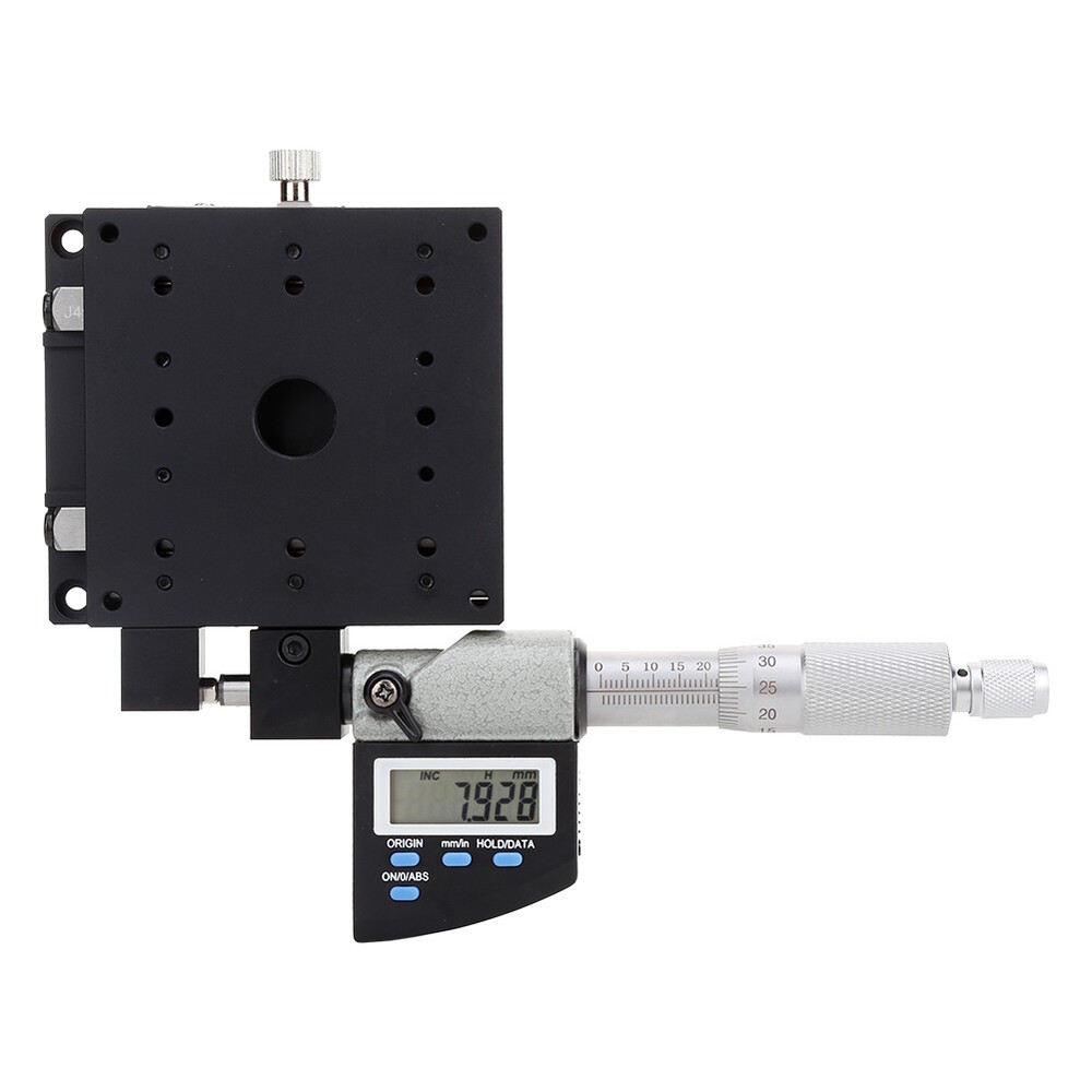 SEMX80-AS Micrometer Platform Digital Displayed 80x80mm 0.001mm Linear Trans New