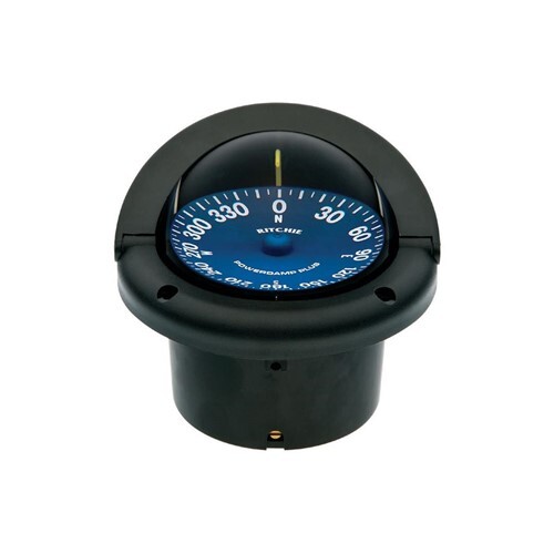 Ritchie Compass, Flush Mount, 3.75" Dial, Black SS-1002