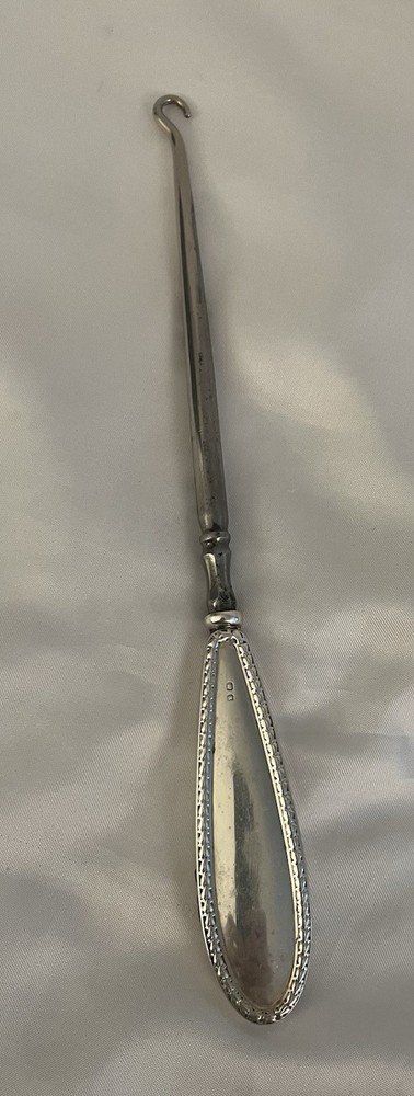 Samuel Boyce & Son Late Victorian Boot Lace Hook 925 Handle