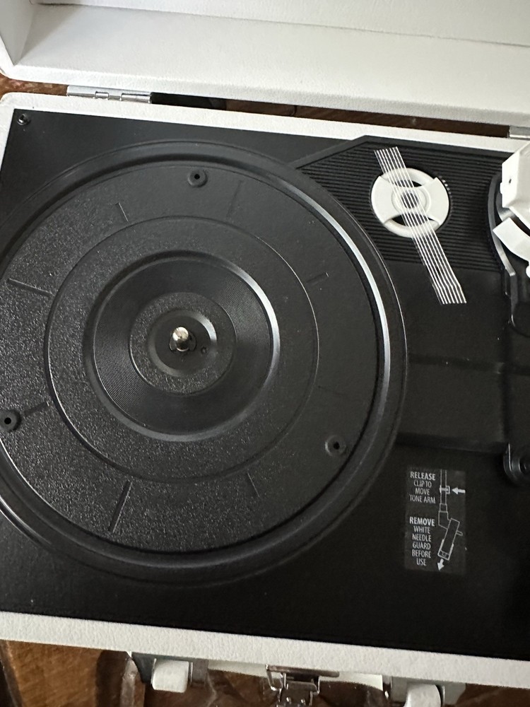 Victrola White Record Player New Without Box
