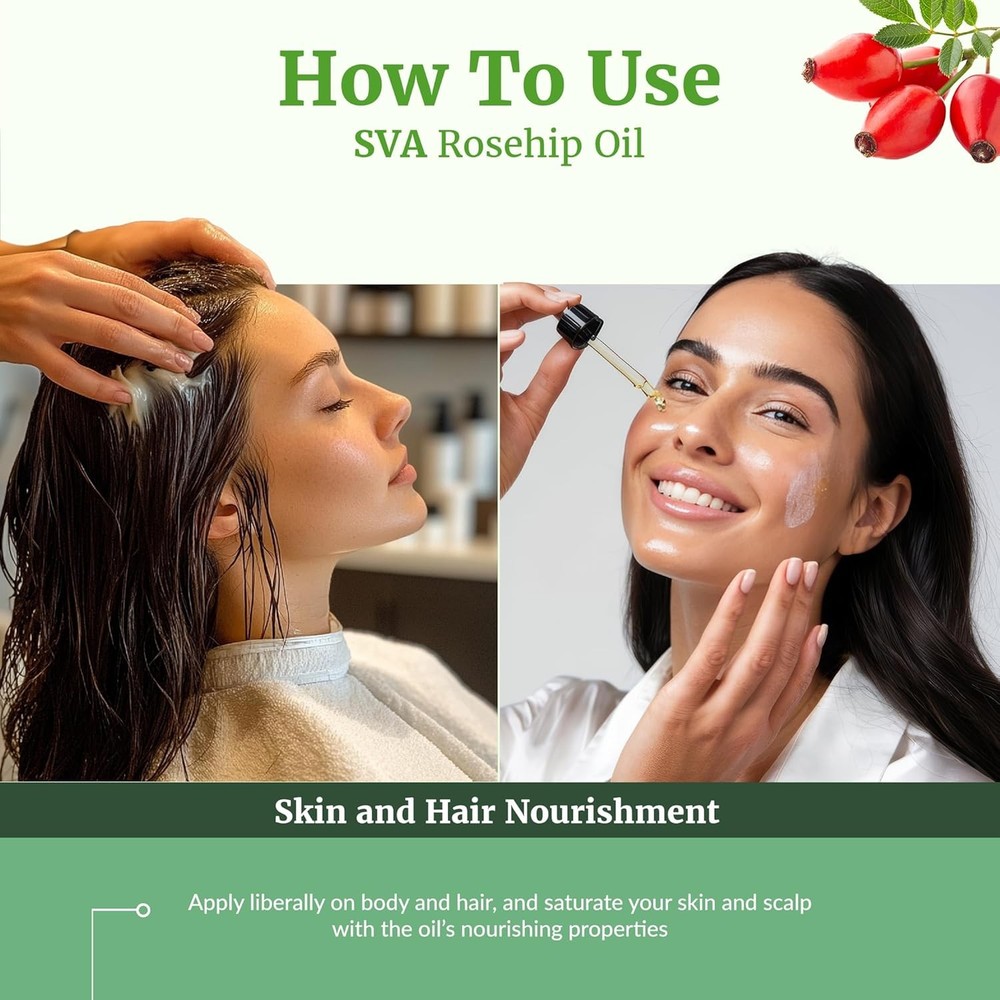 Natural Cold Pressed Rosehip Oil