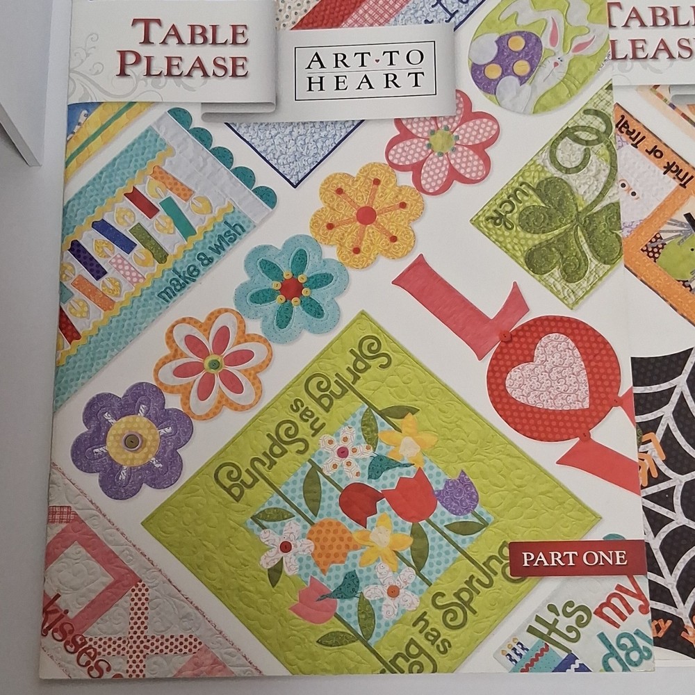 Art To Heart Part One And Two Pattern Book