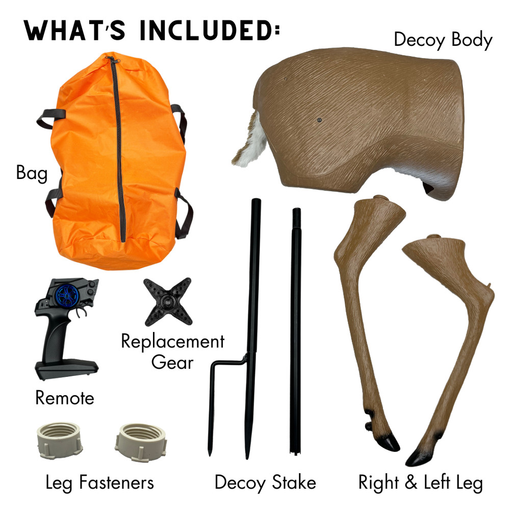 The Deer Reeler™ Motion Decoy