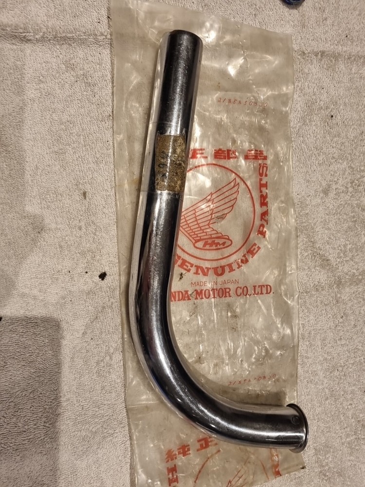 Honda S90 Super 90 Exhaust Header Pipe