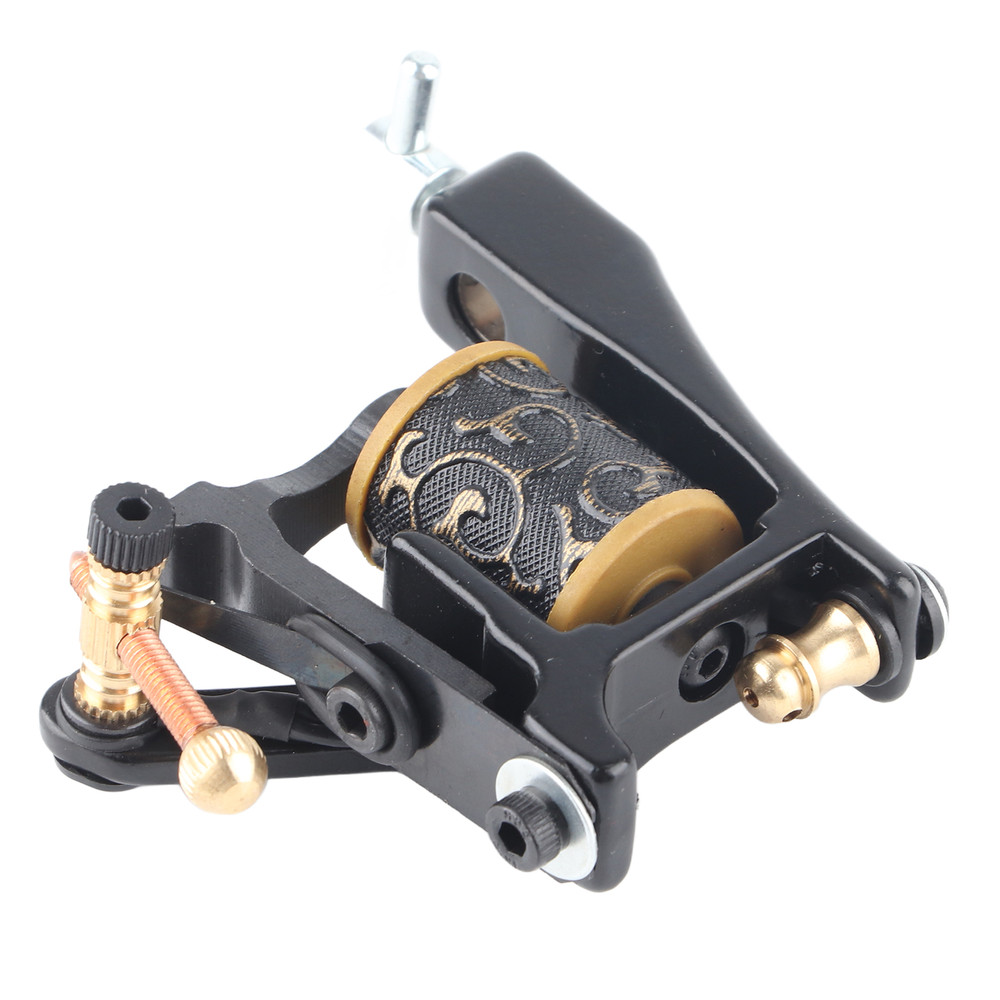 12 Warps Coils Wire Unique Pattern Tattoo Machine Gun Single Wire Coil Tattoo