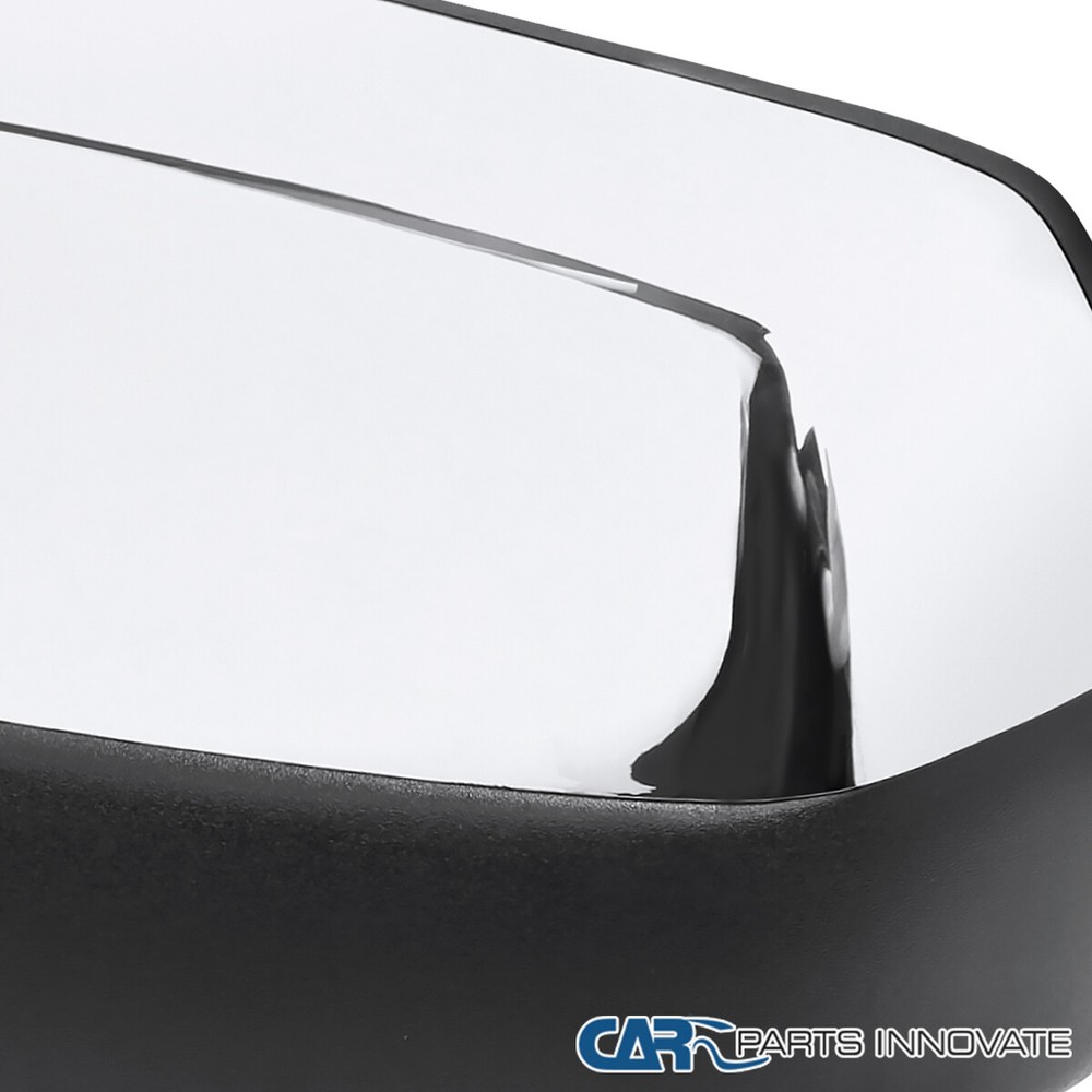 Left Side Mirror Fits 2014-2018 Silverado Sierra Chrome Power Heated+Puddle View