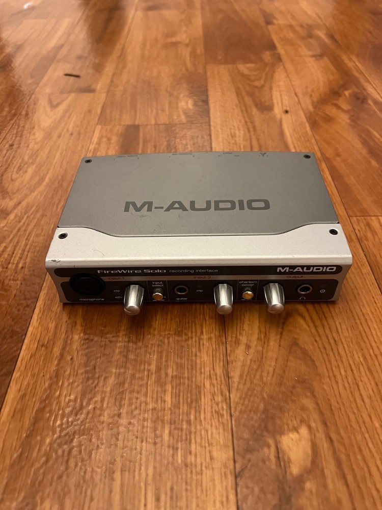 M-Audio Firewire Solo Mobile Music Audio Recording Interface