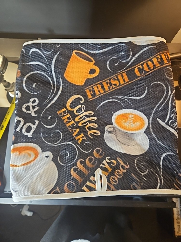 Coffe Machine Cover 12×12×9 Inches