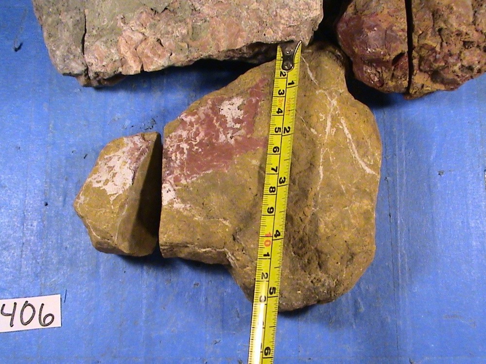 Mixed One-Cut Jasper Agate Lot, Solid Rough, Lapidary Rocks, 6 LBS, 0 OZ, #406