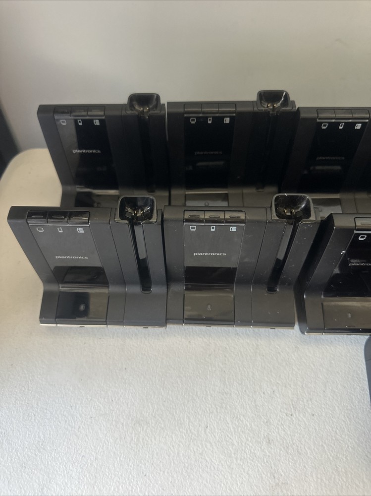 Lot Of 13 Plantronics WO2 Base Optimized for Microsoft Lync