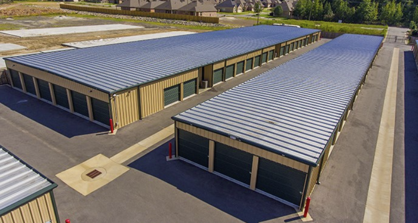 SIMPSON Steel Mini Self Storage 10x100x8.5 Metal Building Prefab Structure