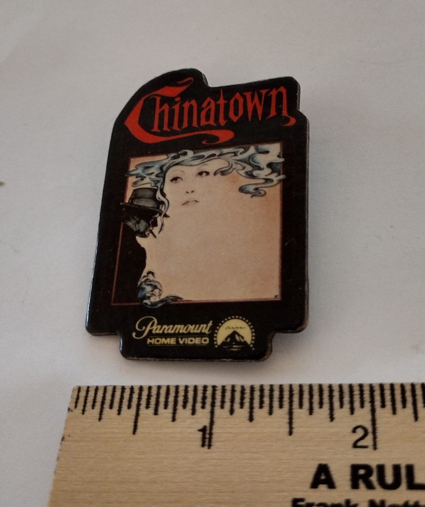 Chinatown Paramount Home Video Badge Pin