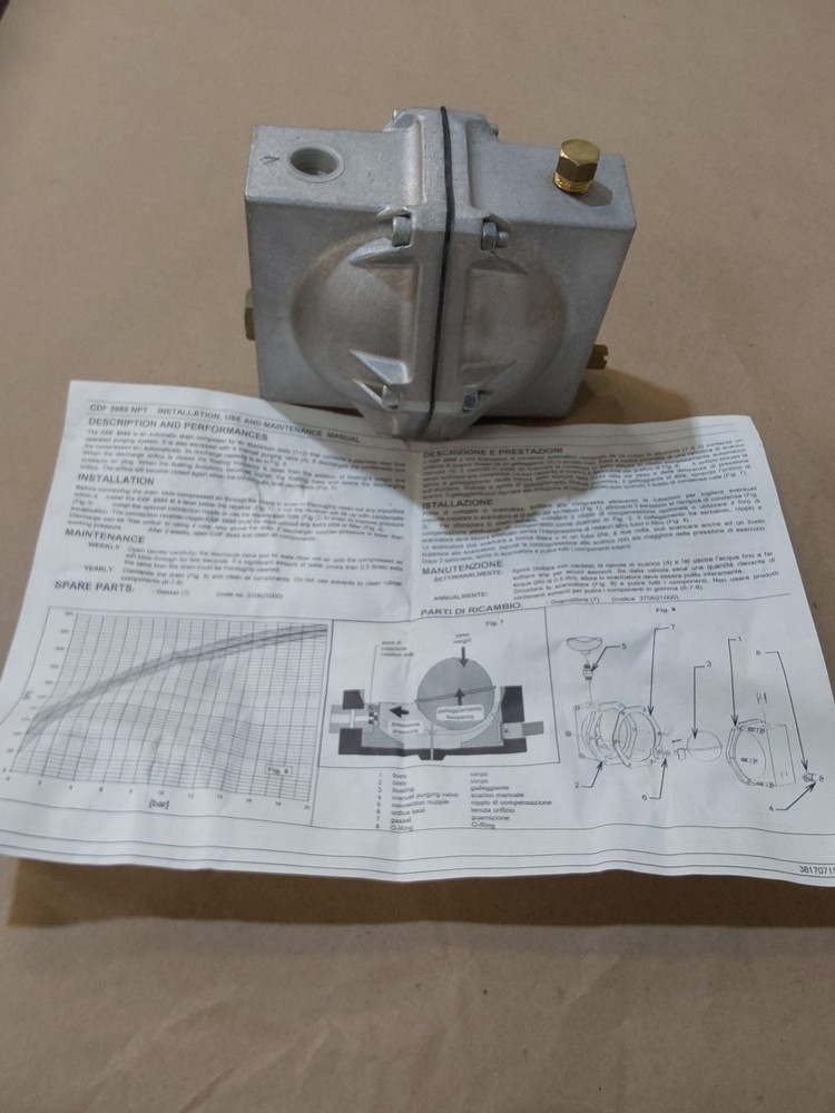 MTA, CDF 2050, AUTOMATIC DRAIN