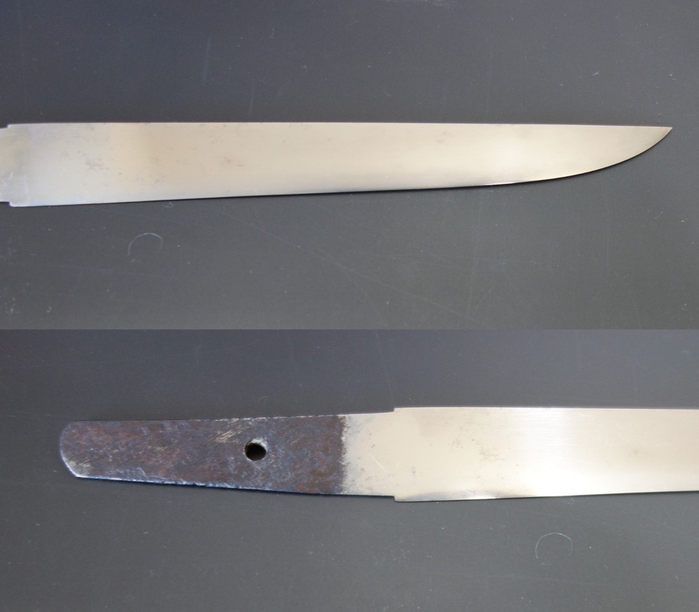 Tanto dagger NIHONTO shadow puppet saya koshirae samurai sword Edo