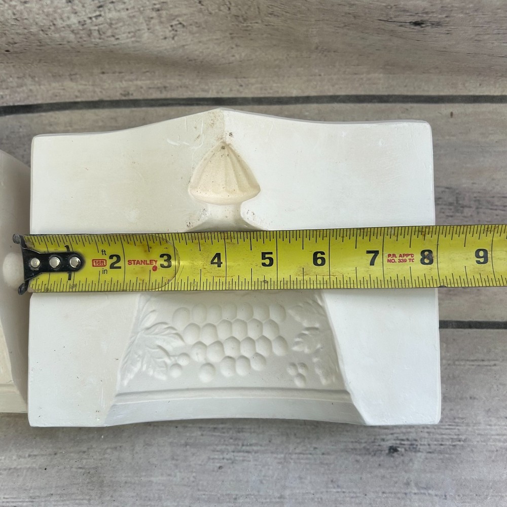 Dru's Molds Ceramic Slip Casting Mold Grape Butter Dish #G-408