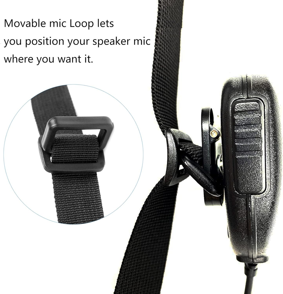 Radio Holster Radio Strap Firefighter Ems Emt Bundle Set Includes Antisway Strap