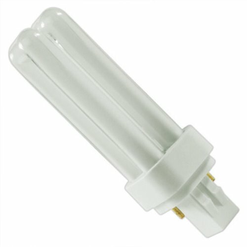 Sylvania DULUX 13 Watt Double Tube Compact Fluorescent Bulb with 2-pin base, ...