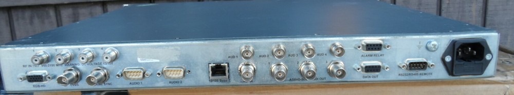 Tandberg Ericsson RX1290 DVB-S/S2/ASI IRD SAT RECEIVER DECODER AllLicenses1