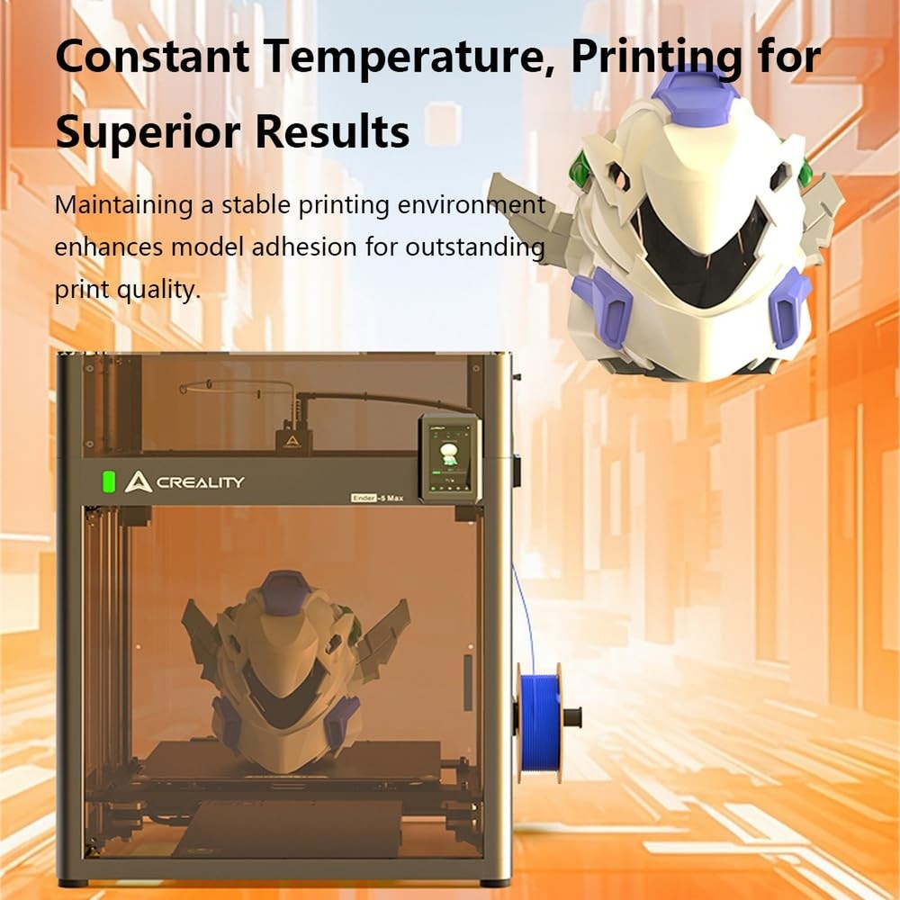 Ender 5 Max Acrylic Transparent Enclosure, Dustproof Tent Constant Temperatur...