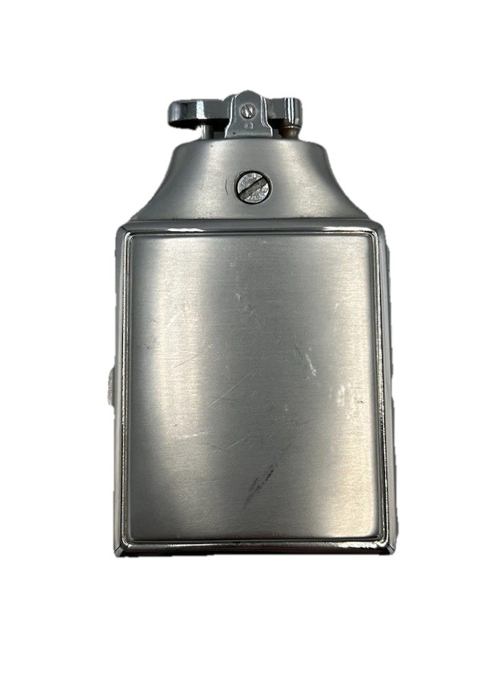 Vintage Ronson Mastercase Metal Silver Tone Cigarette Case Lighter Untested