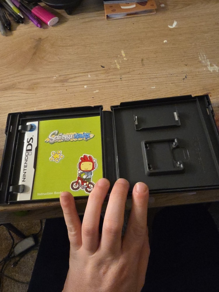 Nintendo Ds Scribblenauts Case Manual And Inserts Only