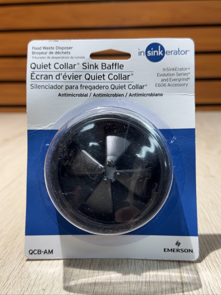 InSinkErator Sink Baffle replace Evolution Garbage Disposal Splash Guard QCB-AM