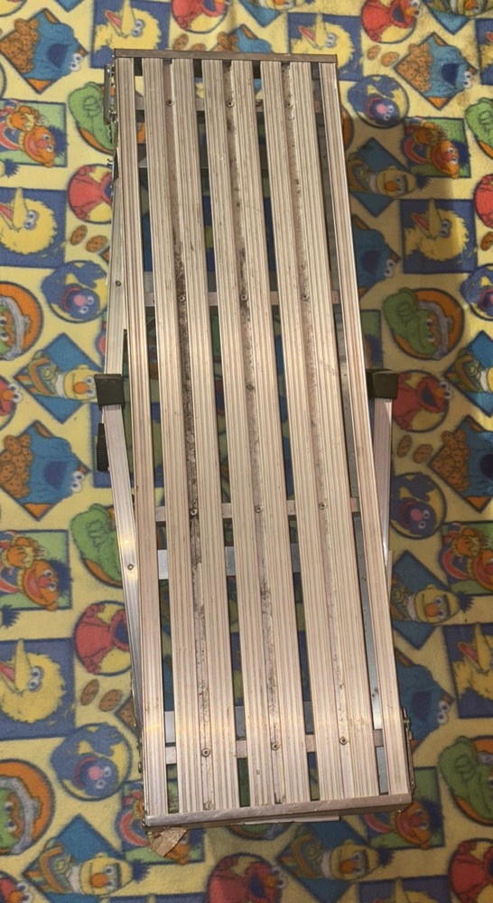 Werner AP-20 aluminum work platform ladder-Fully Functional/Used