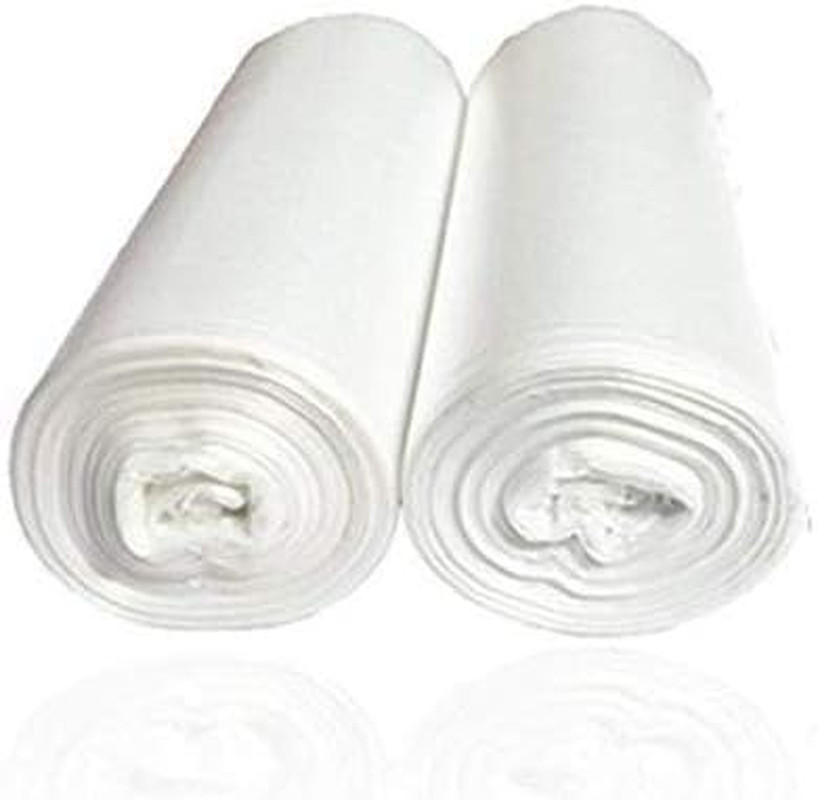 2 Gallon Small Trash Bags, Clear, 100 Counts/ 2 Rolls