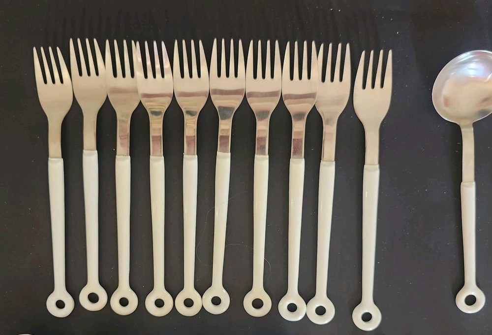Vintage MONO Ring Flatware 46 PCS Made In Germany