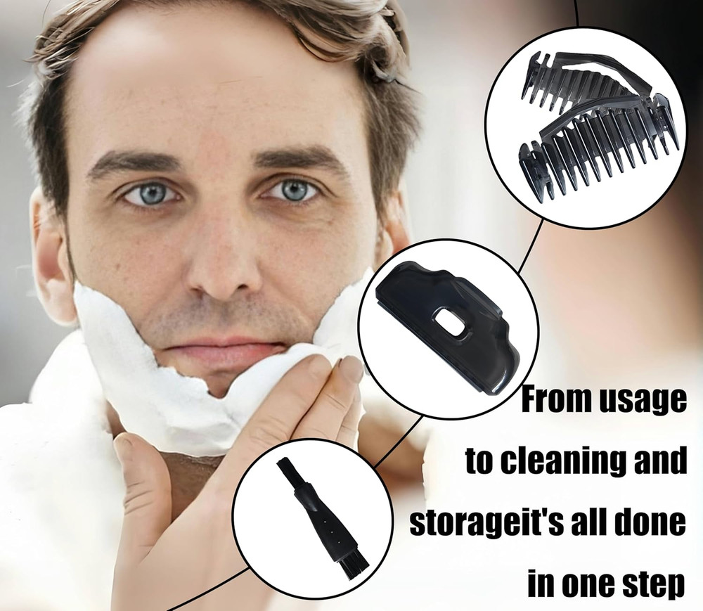 Guards Kit, Adjustable Replacement Trimmer One Blade Guards, Adjustable Guide Co