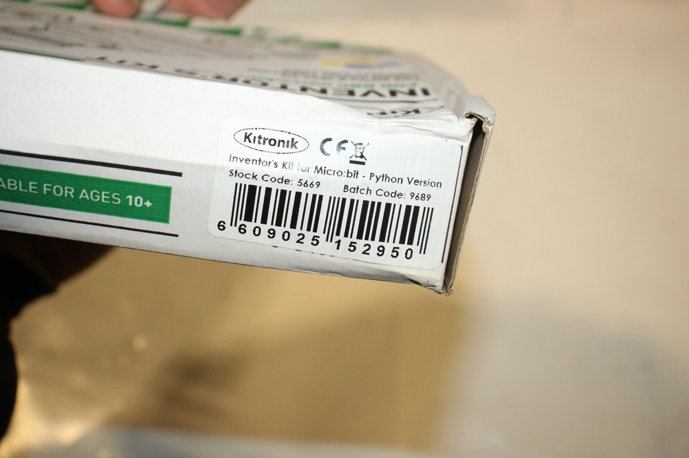 Kitronik Inventor's Kit for Micro Bit Python Version 5669