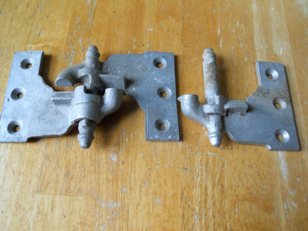 Vintage steeple hinge and part old hardware
