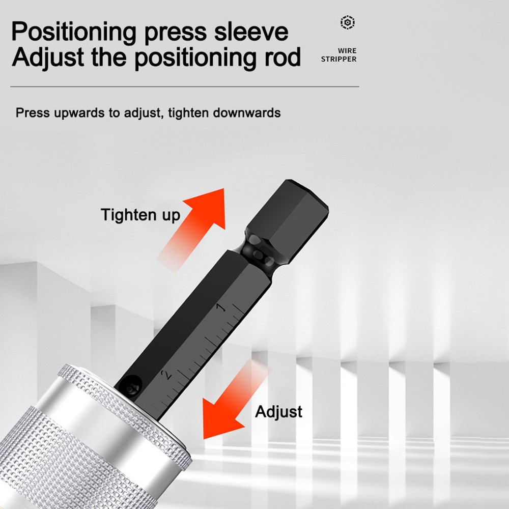 Wire Stripper for Drill Wire Stripping & Twisting Tool Upgrade Electrician Tools