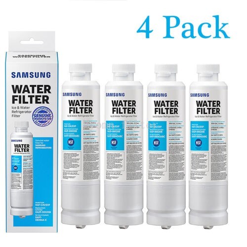 4 PACK Genuine Samsung DA29-00020B HAF-CIN/EXP Refrigerator Water Filter US New