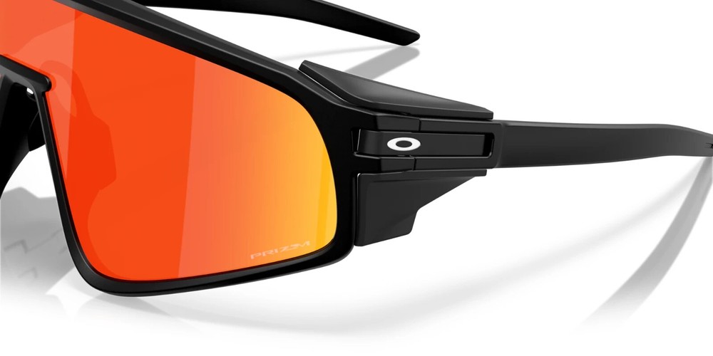 Oakley LATCH PANEL Sunglasses OO9404-1635 Matte Black Frame W/ PRIZM Ruby Lens